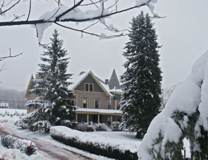 belleayre lodging - BnB cover with snow